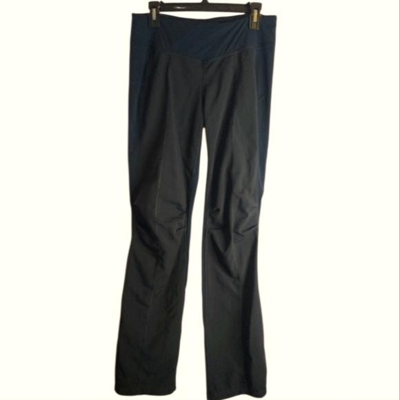 LULULEMON Training Pants Articulated Knee Spandex Black, size 8 - Picture 1 of 11